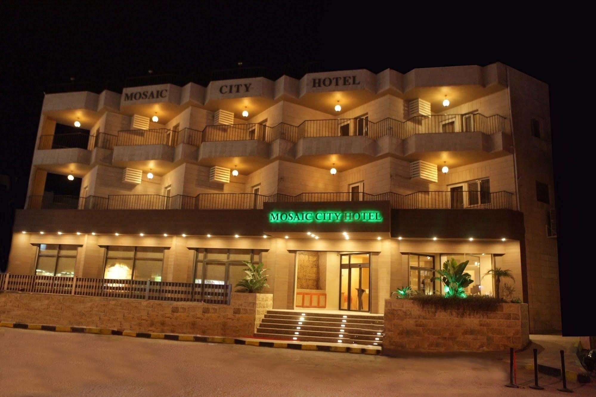 Mosaic City Hotel Madaba Exterior foto